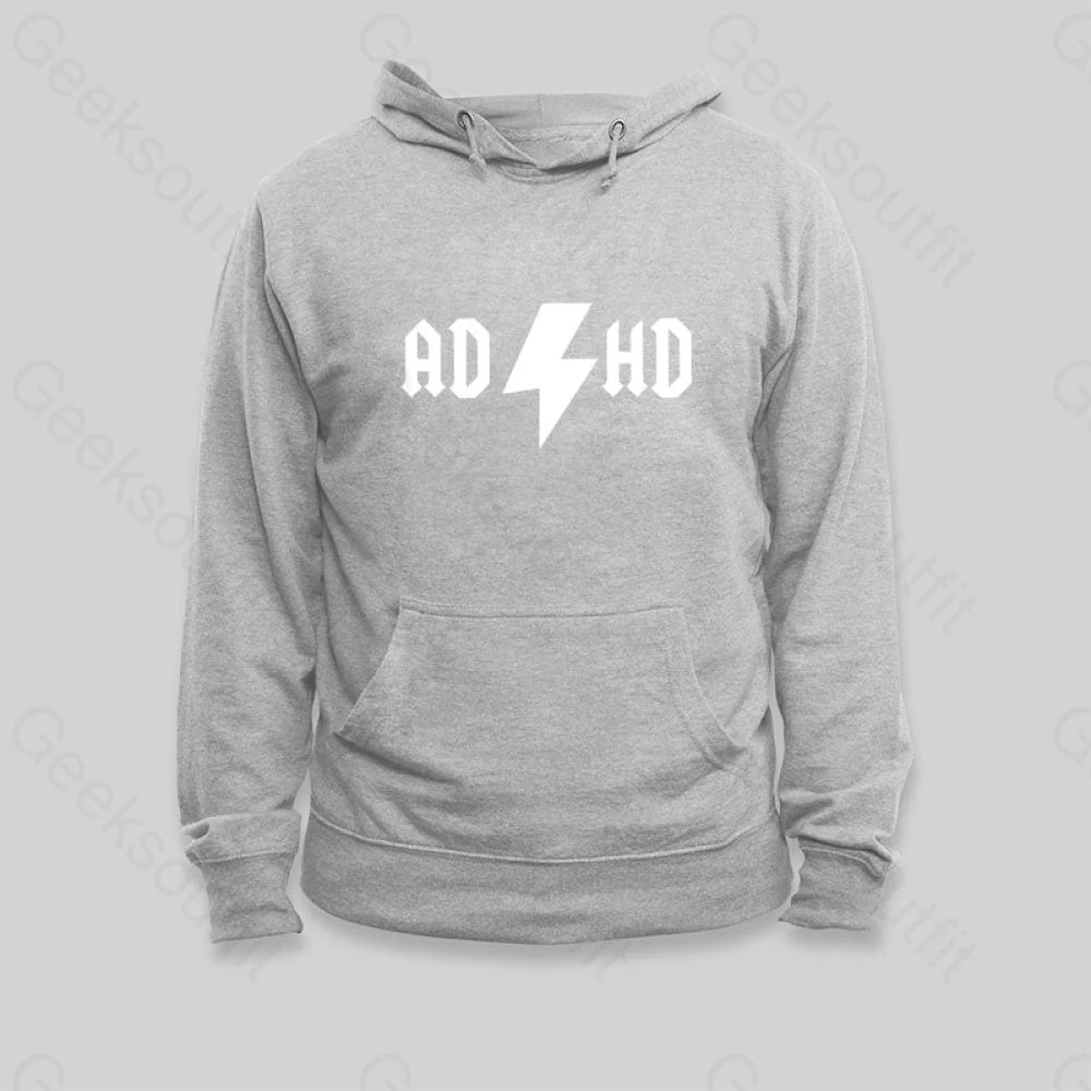 Adhd Hoodie Grey / S