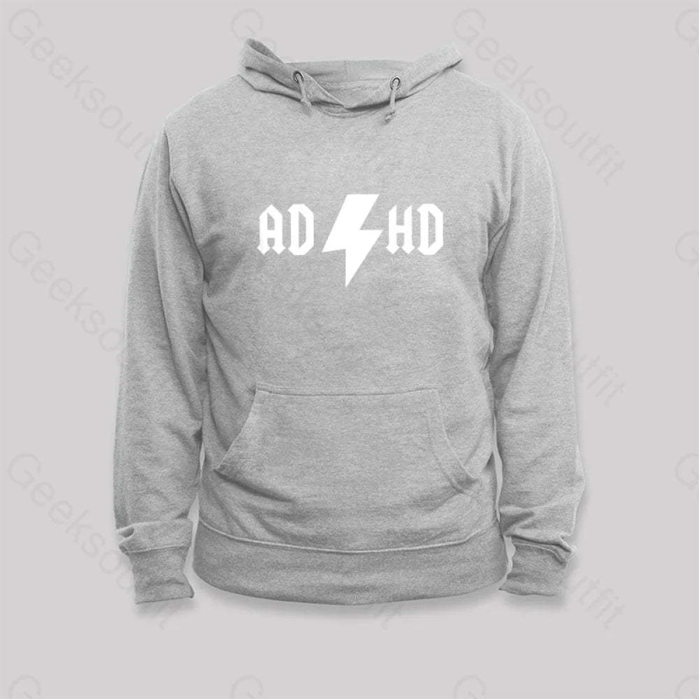 Adhd Hoodie Grey / S