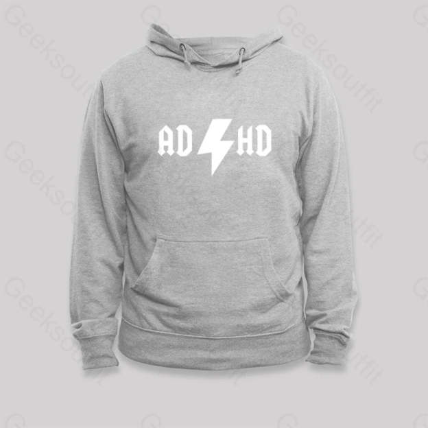 Adhd Hoodie Grey / S