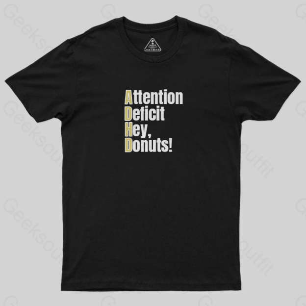Adhd T-Shirt Black / S