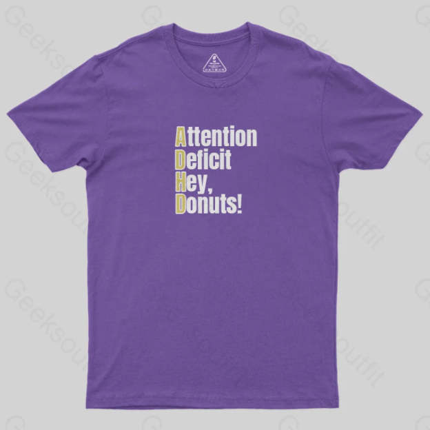 Geeksoutfit ADHD Geek T-Shirt for Sale