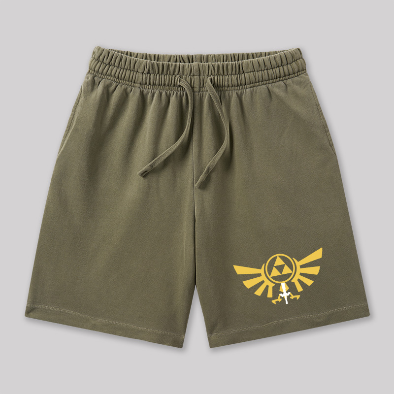 Triforce Geeky Washed Shorts