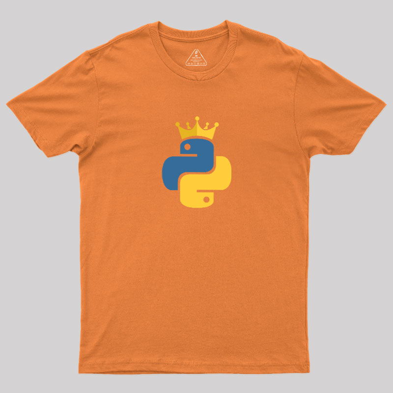 Python King Geek T-Shirt