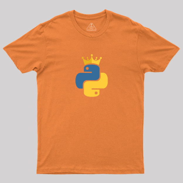 Python King Geek T-Shirt