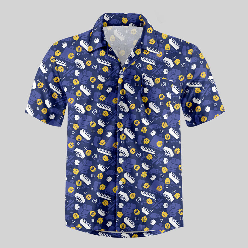 Block Adventure Button Up Pocket Shirt