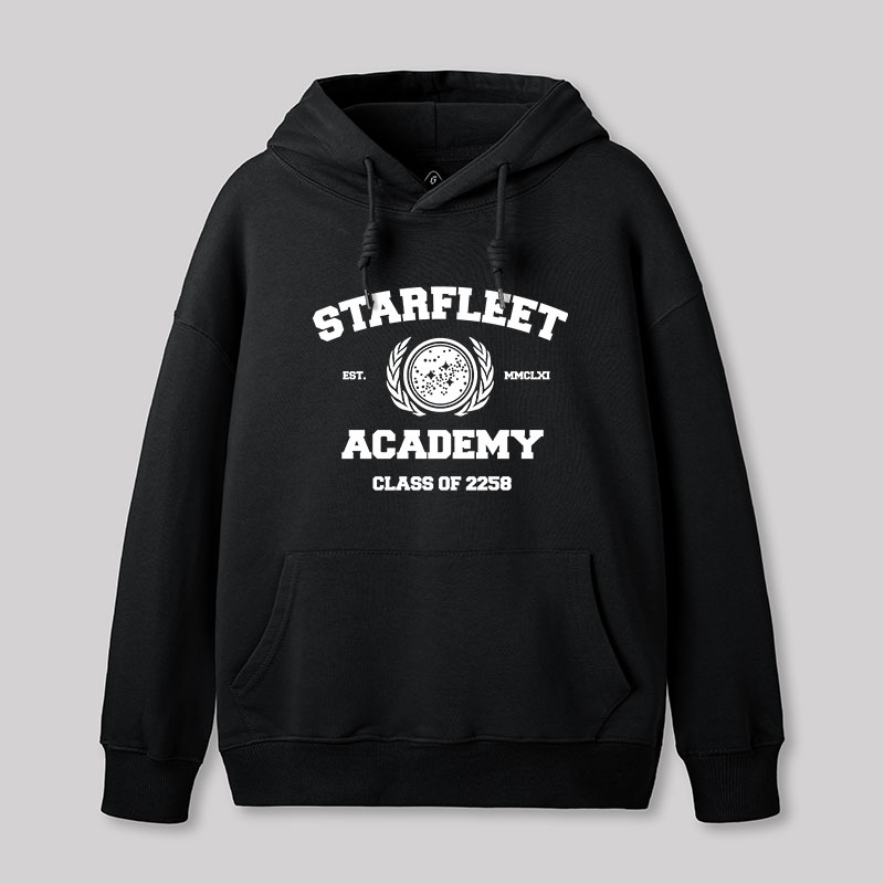 Starfleet Acadmey Class of 2258 White Hoodie