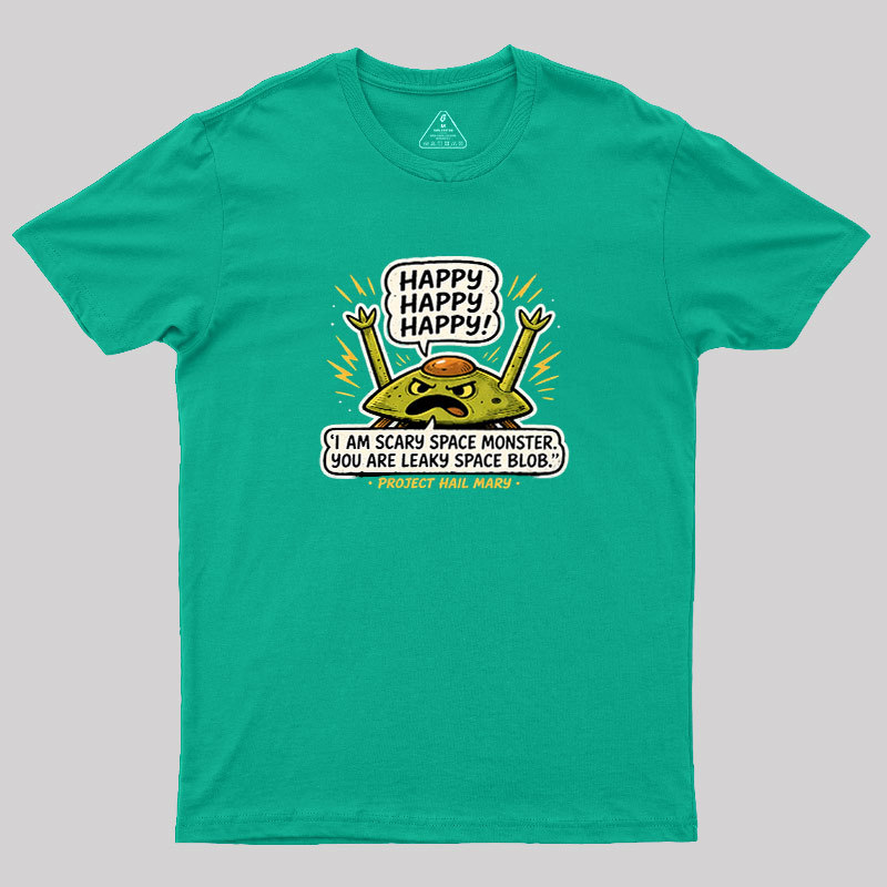 Triple Happy Geek T-Shirt