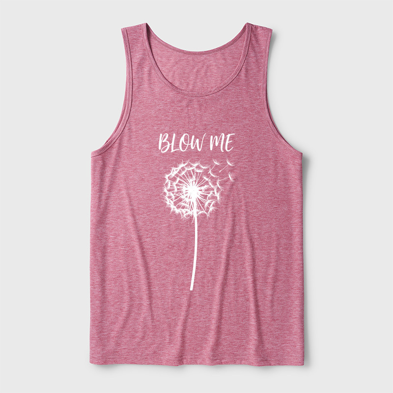 Dandelion Joke Ultra Soft Heather Tank