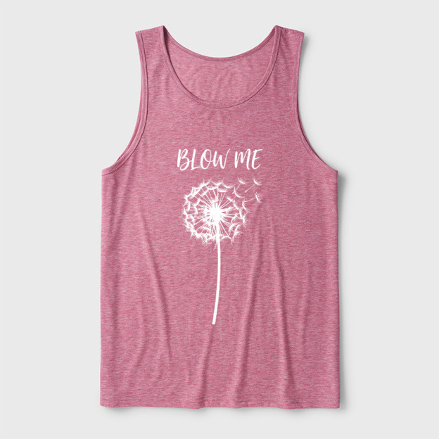 Dandelion Joke Ultra Soft Heather Tank