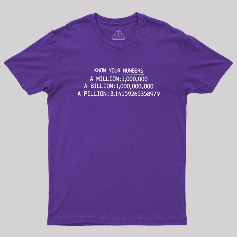 Numbers 101 Geek T-Shirt