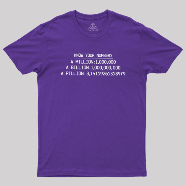 Numbers 101 Geek T-Shirt