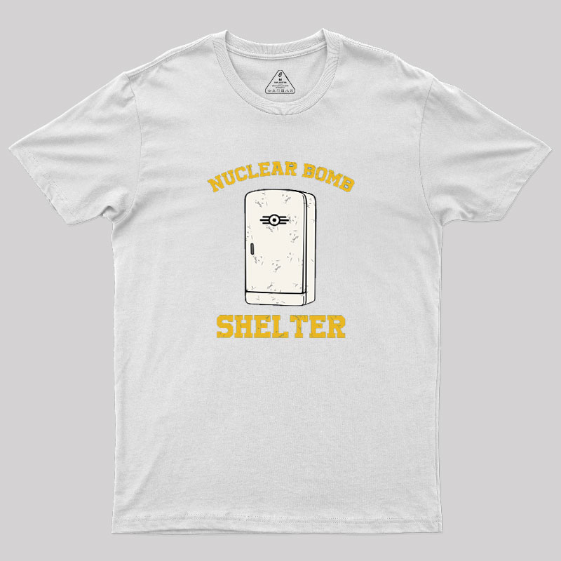 Nuclear Bomb Shelter Geek T-Shirt