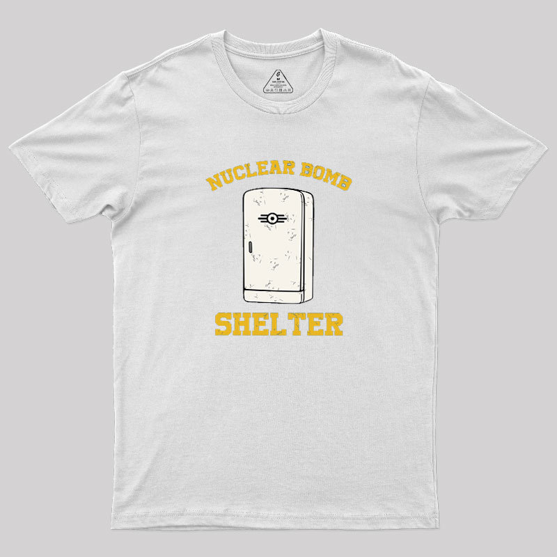 Nuclear Bomb Shelter Geek T-Shirt