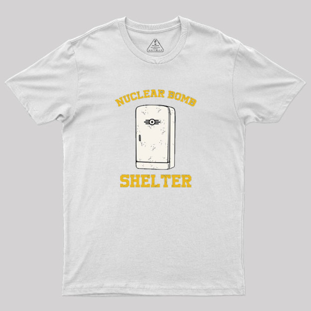 Nuclear Bomb Shelter Geek T-Shirt