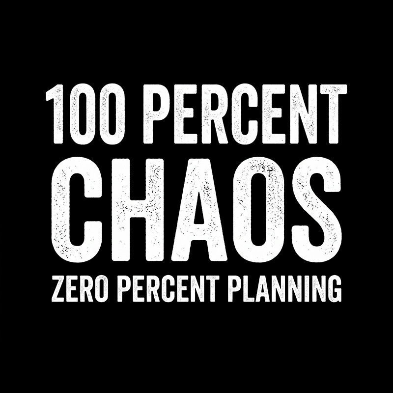 100 Percent Chaos Geek T-Shirt