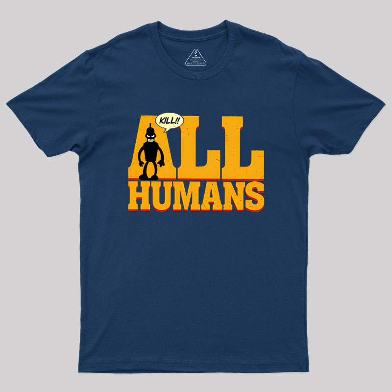 Killer Robot Geek T-Shirt