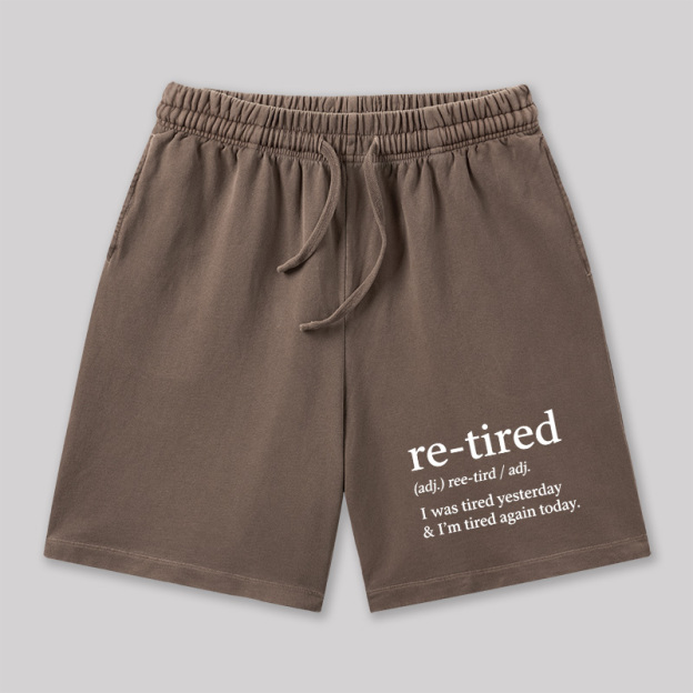 Definition Of Retired Geeky Washed Shorts