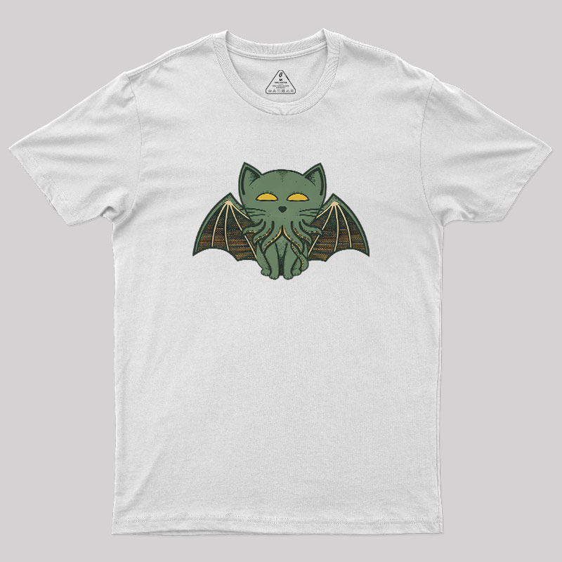Cathulhu Cat Geek T-Shirt