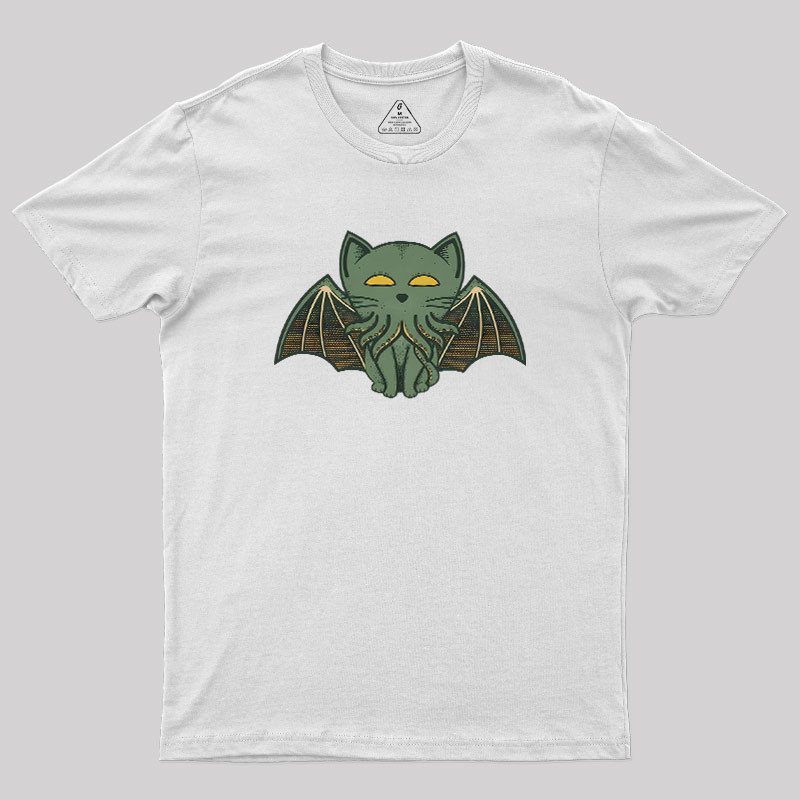 Cathulhu Cat Geek T-Shirt