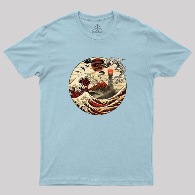 The Great Wave Of Ring Geek T-Shirt