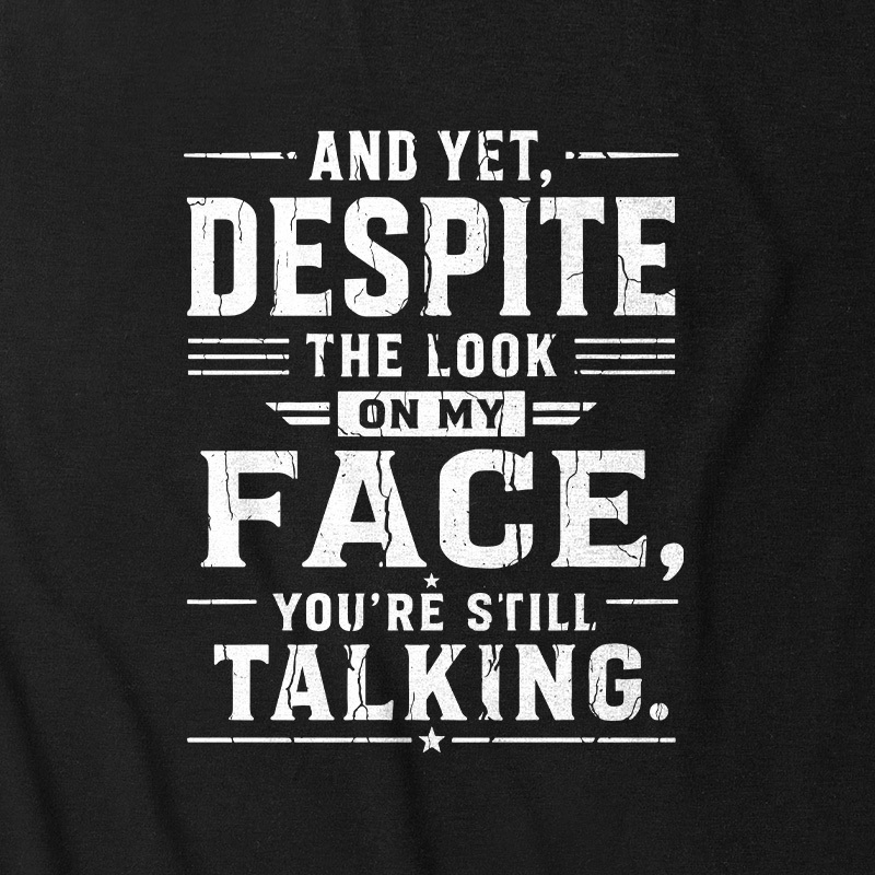 Funny Words Ultra Soft Heather Tank