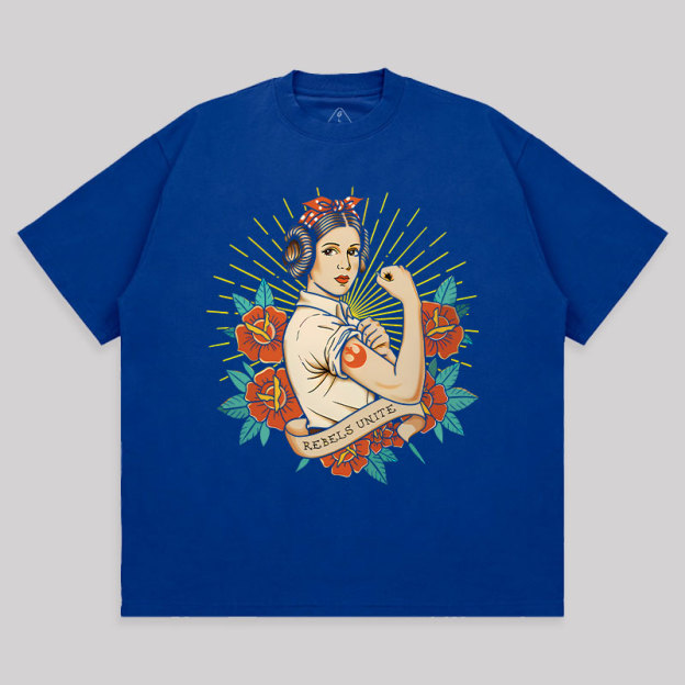 Rebels Unite Unisex Oversized T-shirt
