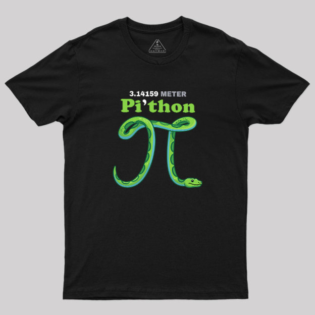 Pi-thon Geek T-Shirt