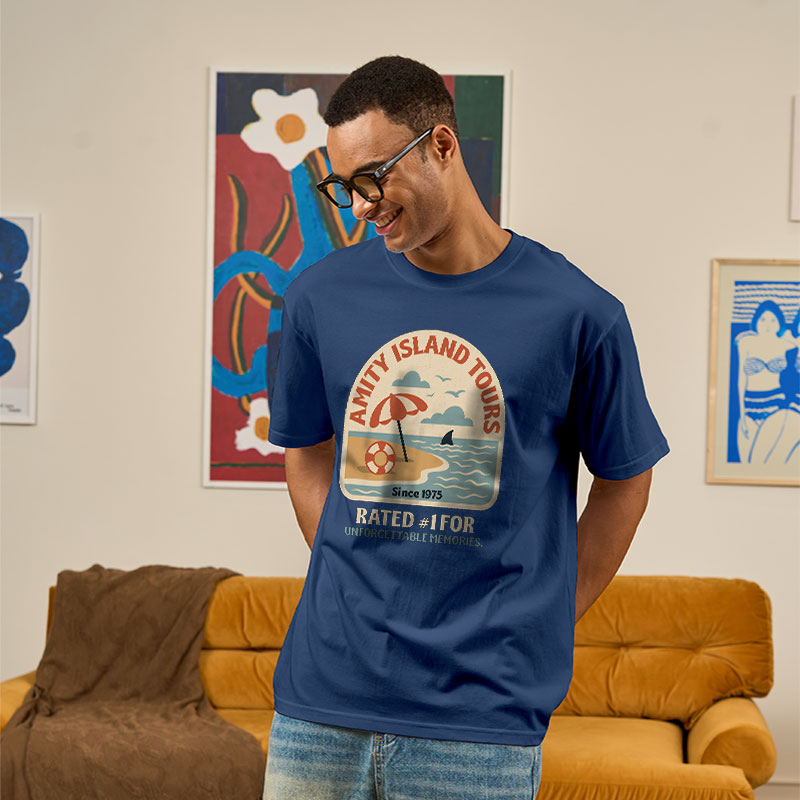 Amity Island Tours Geek T-Shirt