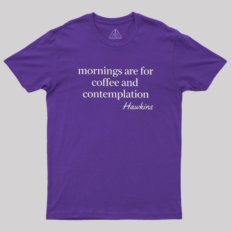 Morning Ritual Hawkins Geek T-Shirt