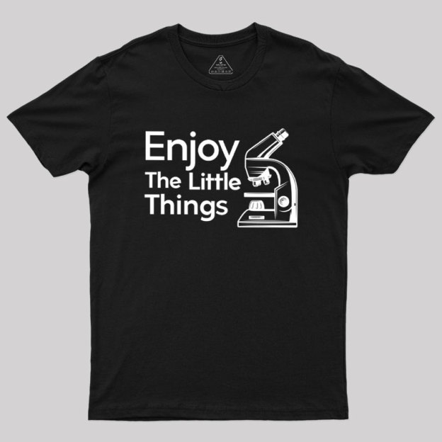 Enjoy The Little Things Geek T-Shirt
