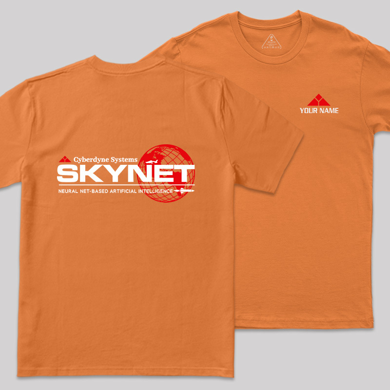 Personalized Classic Skynet Geek T-Shirt