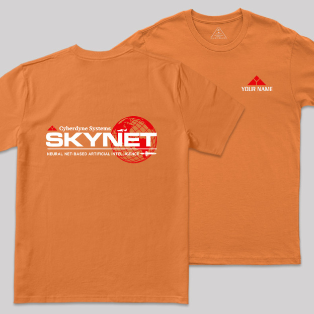 Personalized Classic Skynet Geek T-Shirt
