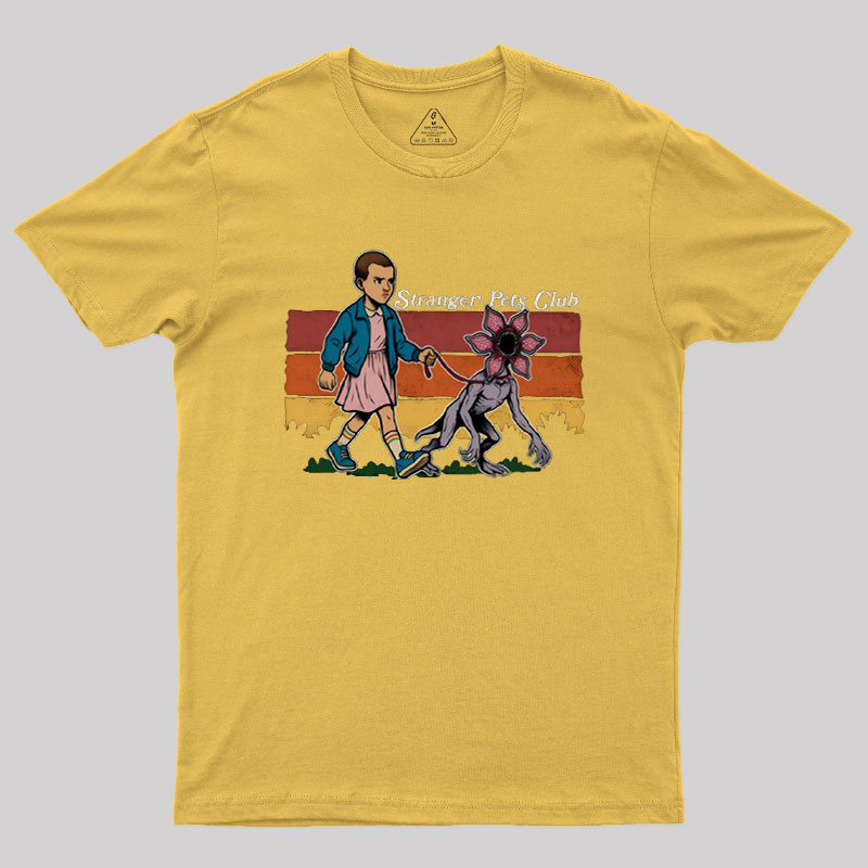 Stranger Pets Club Geek T-Shirt