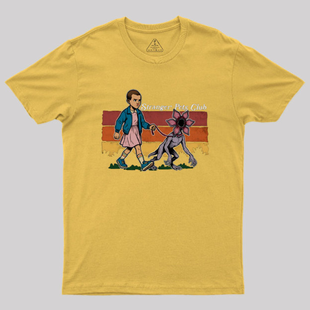 Stranger Pets Club Geek T-Shirt
