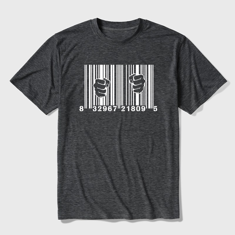 Break The Barcode Punk Rebellion Ultra Soft Heather Tees