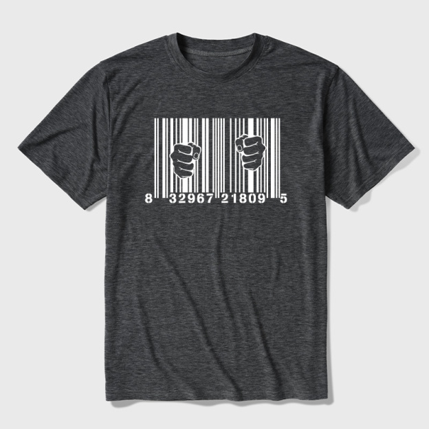 Break The Barcode Punk Rebellion Ultra Soft Heather Tees