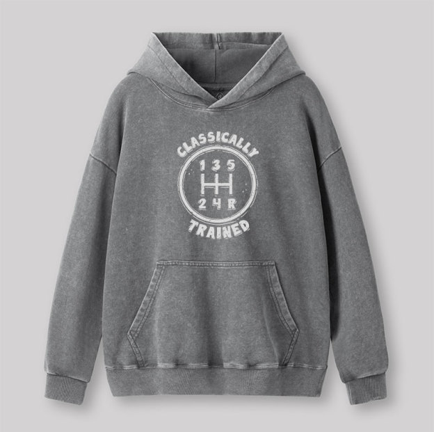 Classically Trained Washed Hoodie
