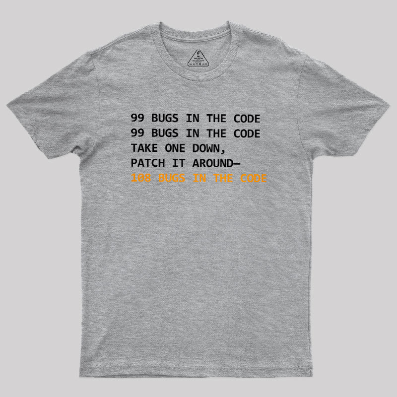 99 Bugs In The Code Geek T-Shirt