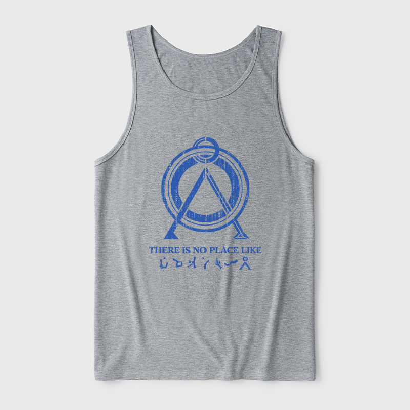 There Is No Place Like Home Vintage Stargate Ultra Soft Heather Tank