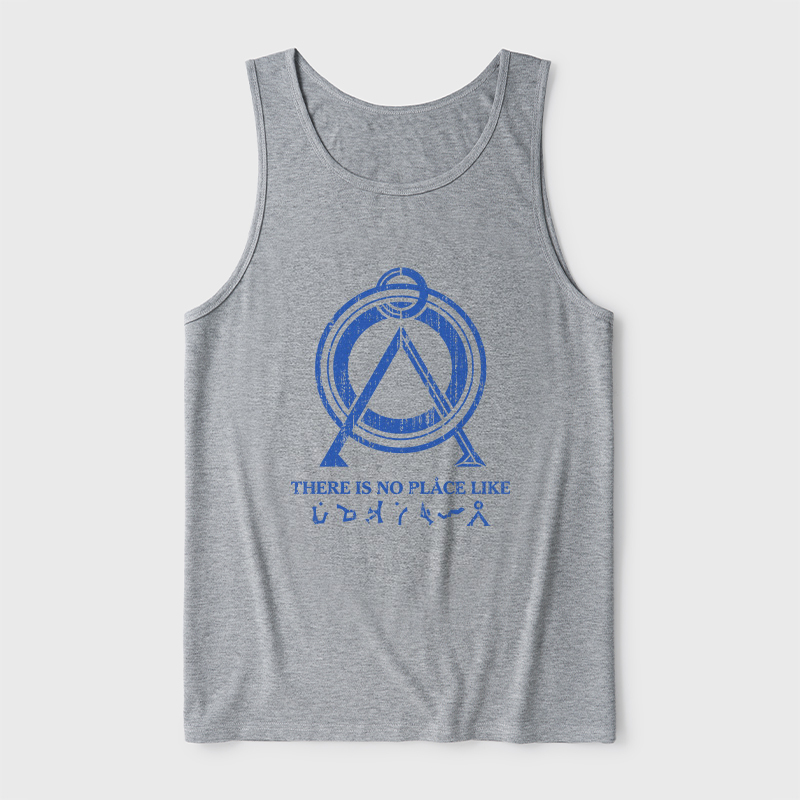 There Is No Place Like Home Vintage Stargate Ultra Soft Heather Tank