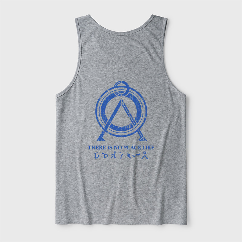 There Is No Place Like Home Vintage Stargate Ultra Soft Heather Tank