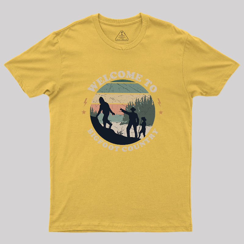 Bigfoot Country Geek T-Shirt