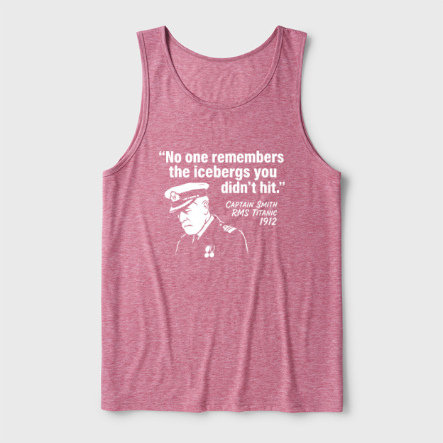 The Unseen Icebergs Ultra Soft Heather Tank
