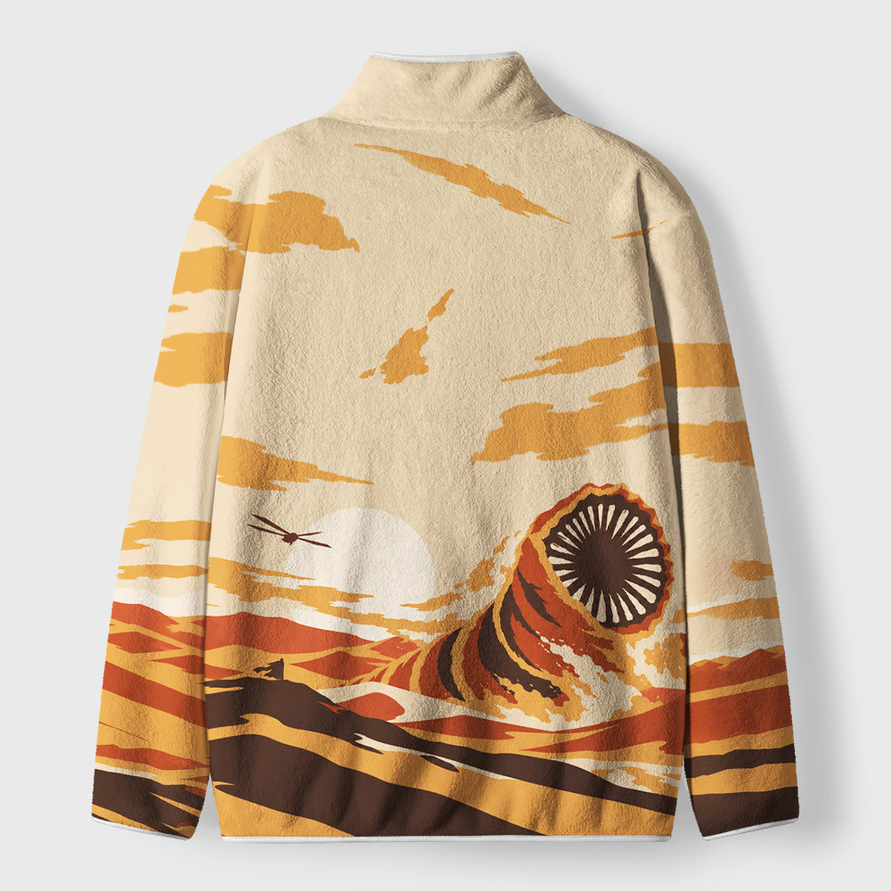 Dune Maw Geek Polar Fleece Full-Zip Jacket