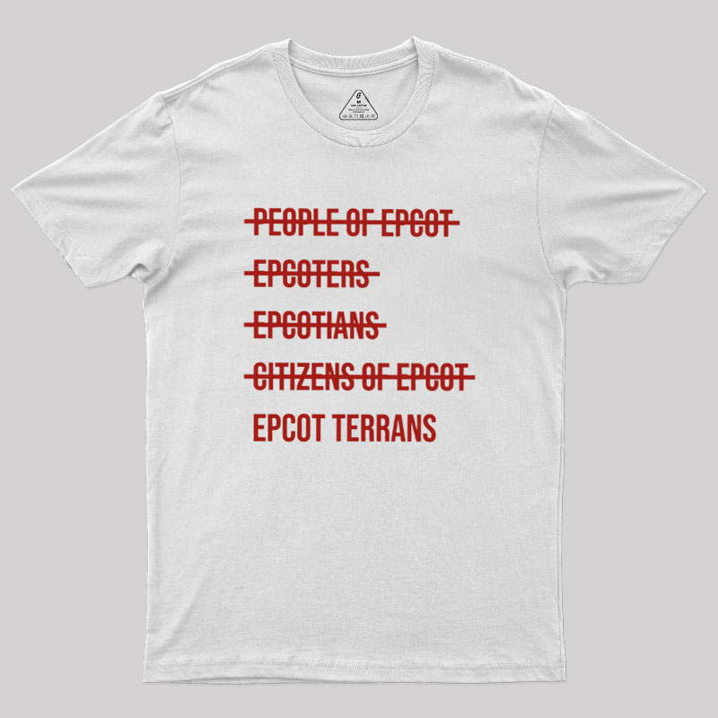 Epcot Terrans Geek T-Shirt
