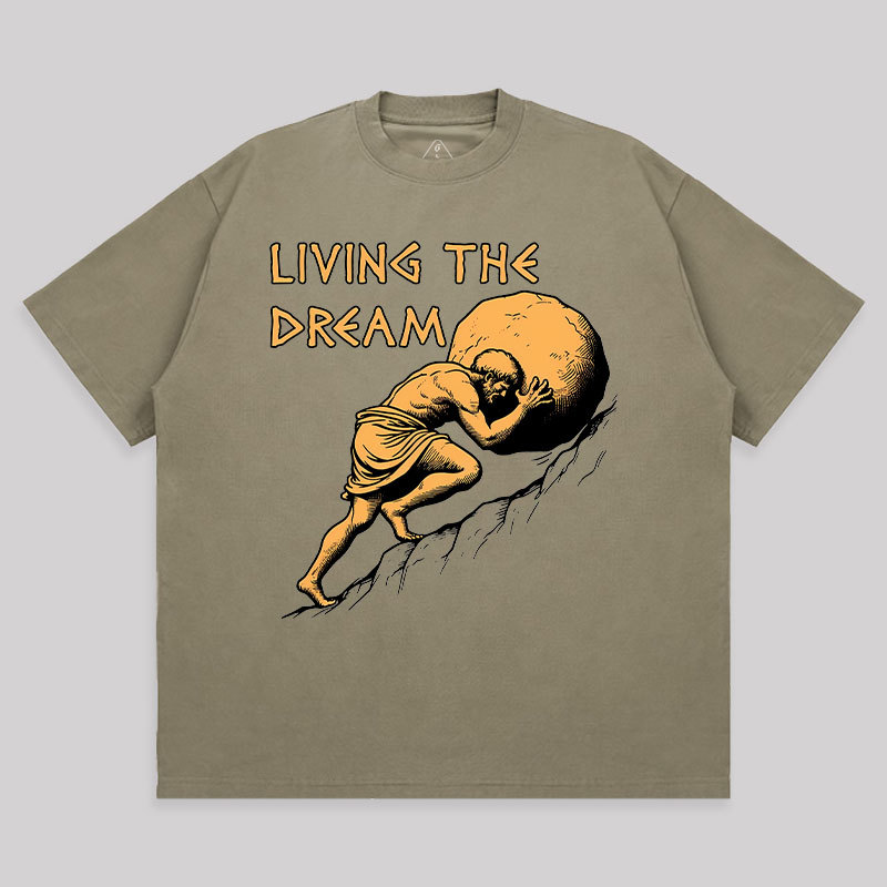 Living The Dream Unisex Oversized T-shirt