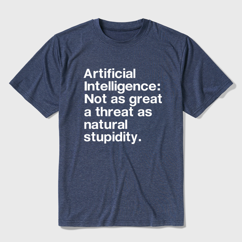 Artificial Intelligence Ultra Soft Heather Tee