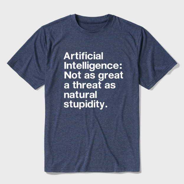 Artificial Intelligence Ultra Soft Heather Tee