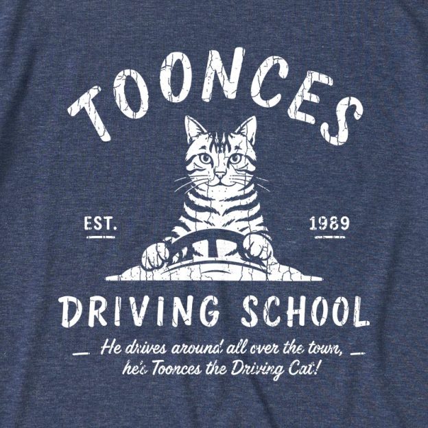 Toonces Driving School Ultra Soft Heather Tee