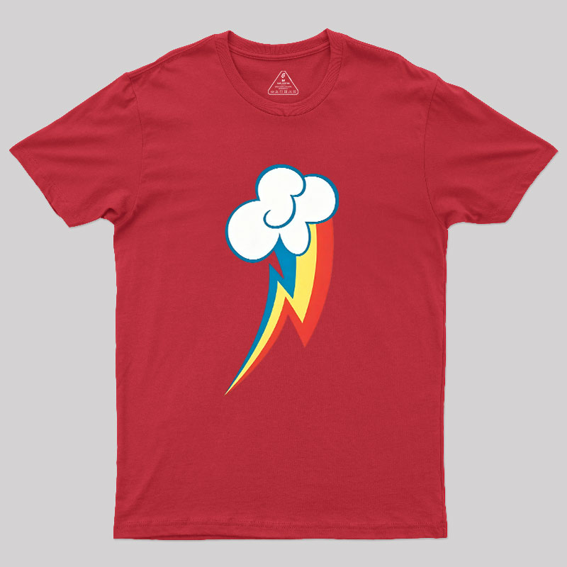 Rainbow Cloud Geek T-Shirt